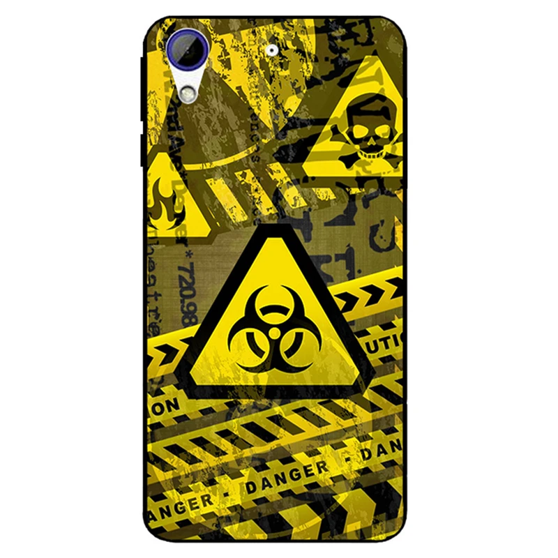 کاور مگافون طرح خطر مدل 7703 مناسب برای گوشی موبایل اچ تی سی Desire 728