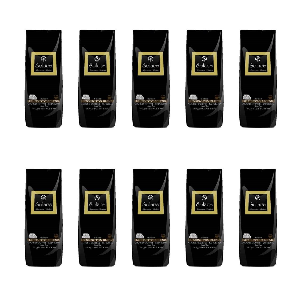 قهوه سولیس مدل KENSINGTON GROUND COFFEE مجموعه 10 عددی