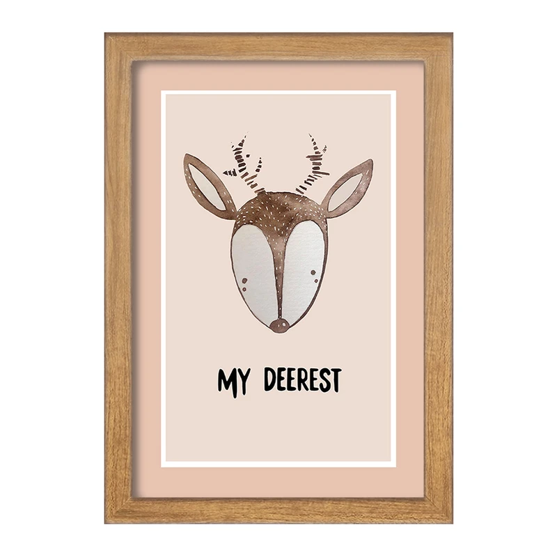 تابلو خندالو مدل گوزن کد F11488