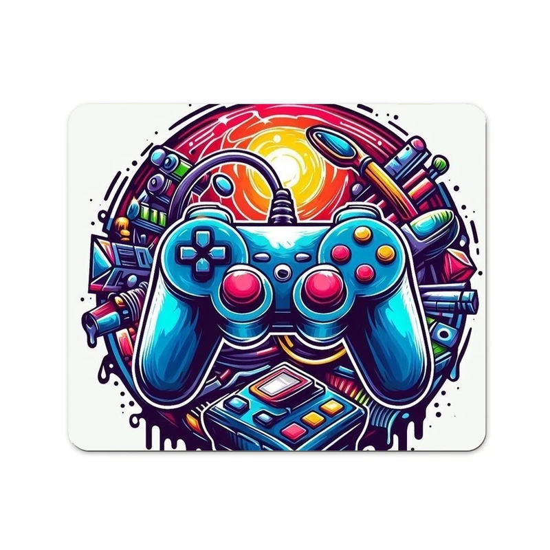  ماوس پد پاد آفرین طرح گیم گیمر گیمینگ کد 40 سایز 19*24 سانتی متر