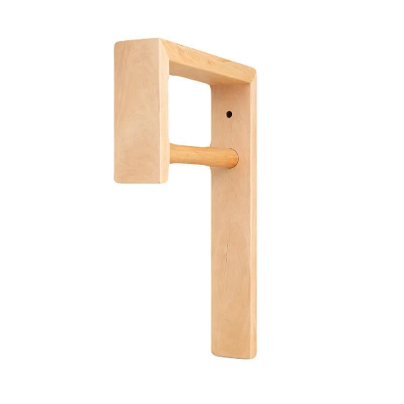 رگال لباس مدل دیواری چوبی Al0035 طول 24 سانتی‌متر