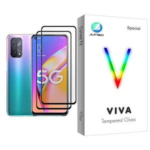 Junbo Viva Glass MIX002 Screen Protector For Oppo A93 5G Pack Of 2