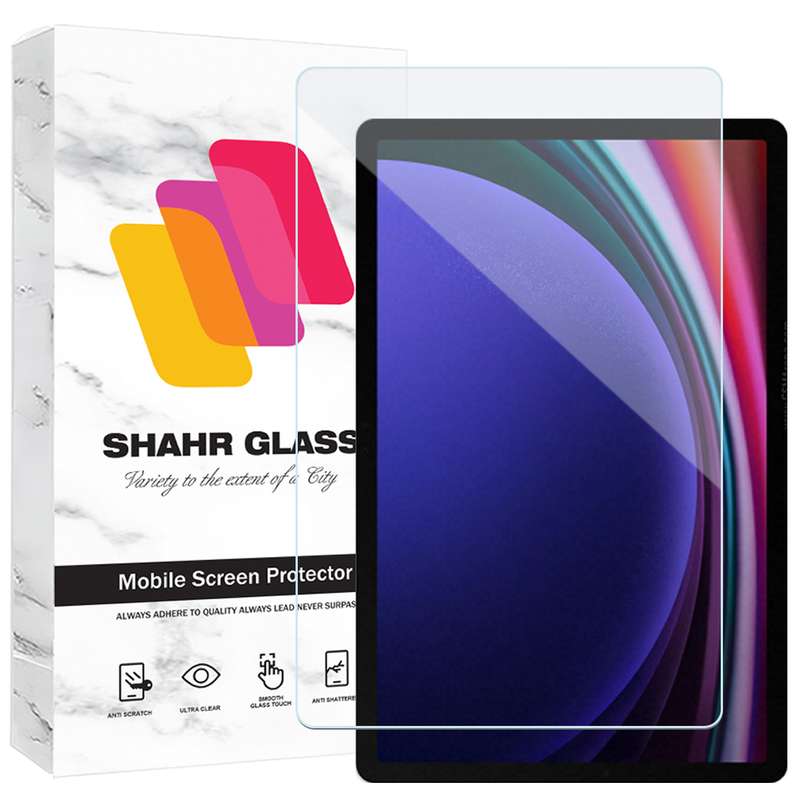 محافظ صفحه نمایش شهر گلس مدل TBDTS مناسب برای تبلت سامسونگ Galaxy Tab S9 FE Plus