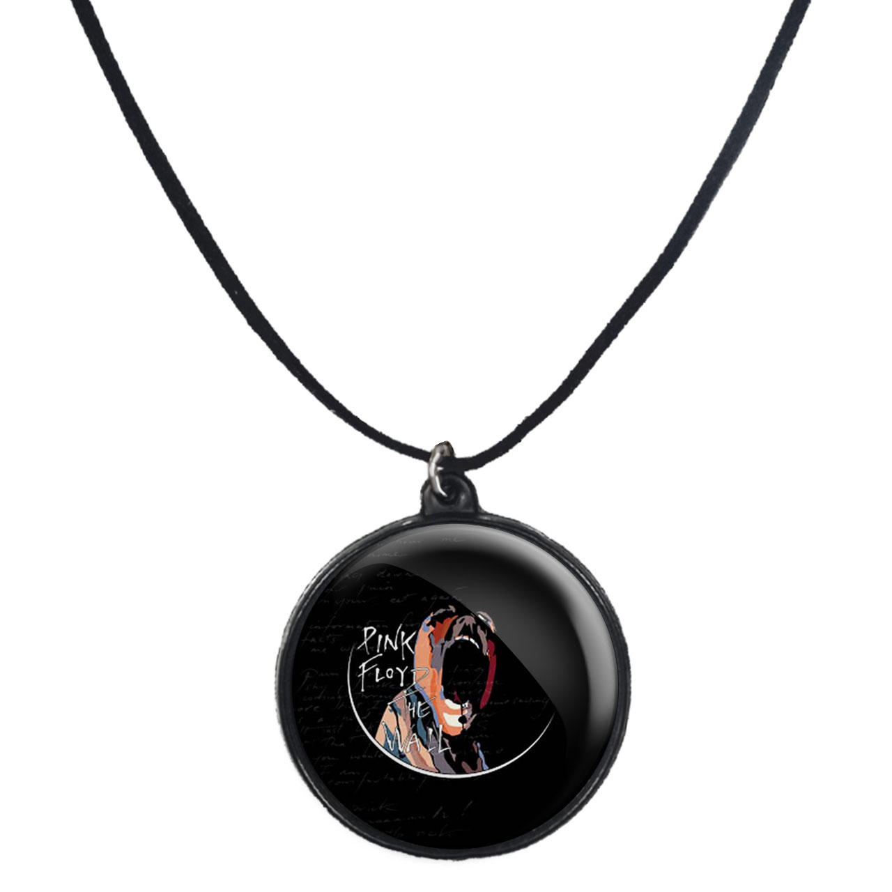 گردنبند پرمانه طرح بیتلز کد pmb.1468 مدل دو طرفه