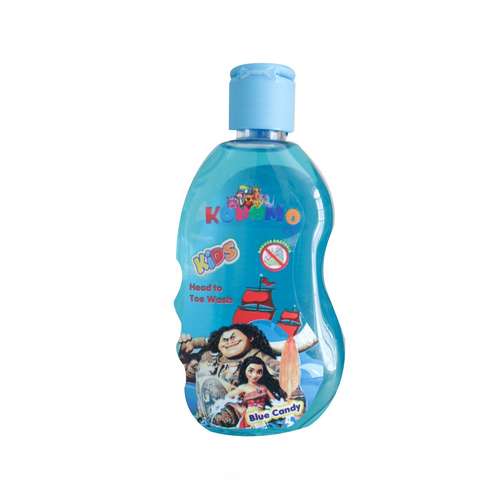 شامپو سر و بدن بچه کودومو مدل BLUE CANDY