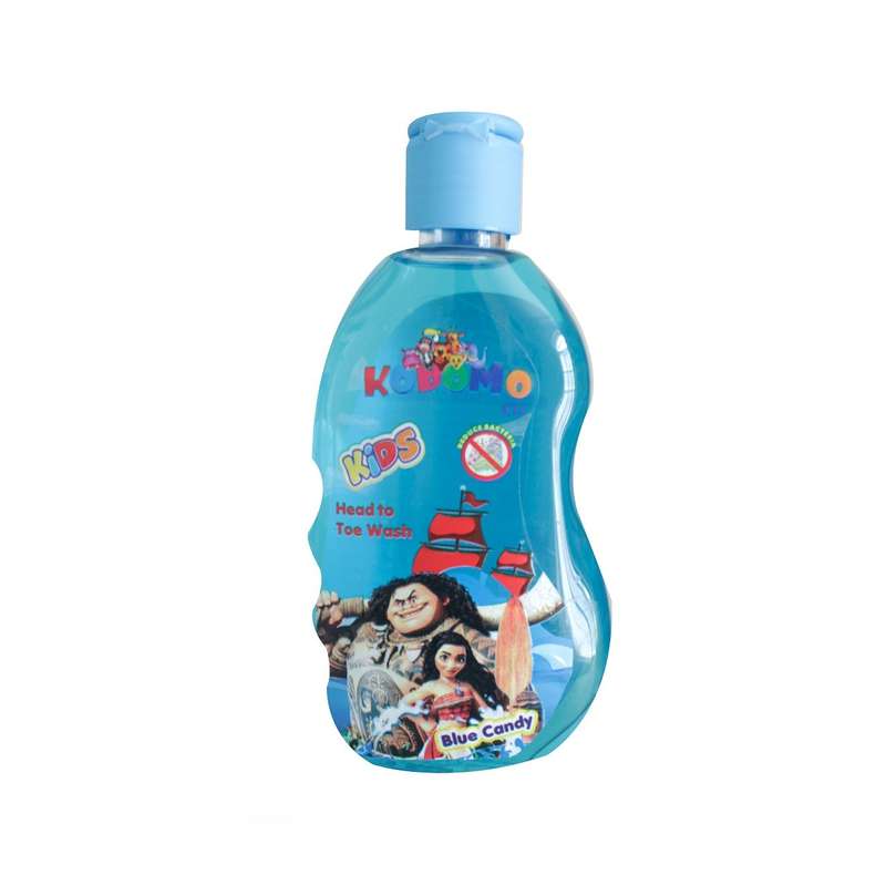 شامپو سر و بدن بچه کودومو مدل BLUE CANDY