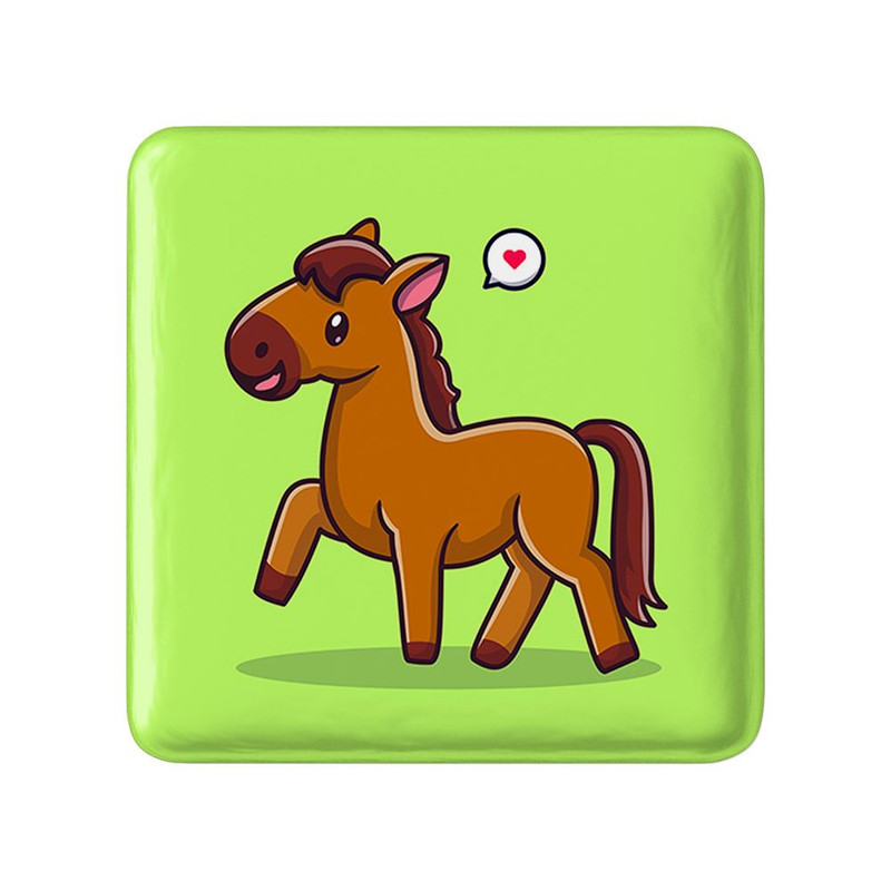 مگنت خندالو مدل حیوانات بامزه اسب کد 29664
