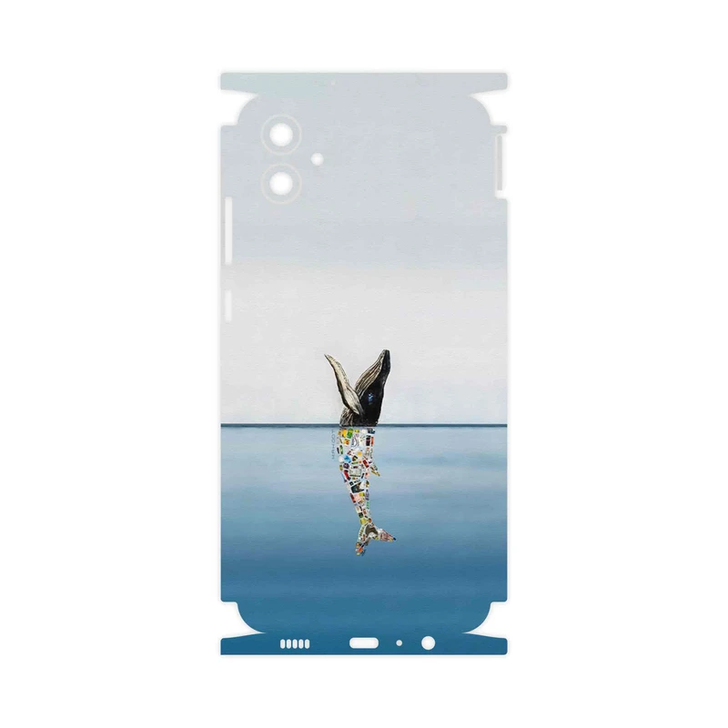 برچسب پوششی ماهوت مدل Collage of Sea Trash-FullSkin مناسب برای گوشی موبایل سامسونگ Galaxy F04