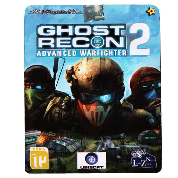 بازی ghost recon 2 مخصوص ps2 نشر لوح زرین