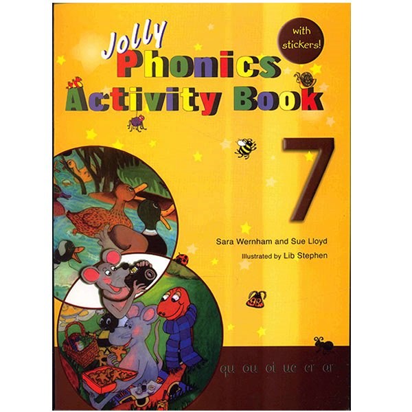 کتاب زبان Jolly Phonics Activity Book 7