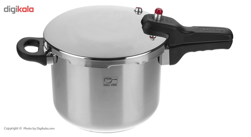 زودپز پارس استیل مدل کف سه لایه گنجایش 6 ليتر