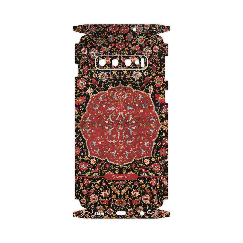 برچسب پوششی ماهوت مدل Persian-Carpet-Red-FullSkin مناسب برای گوشی موبایل سامسونگ Galaxy S10