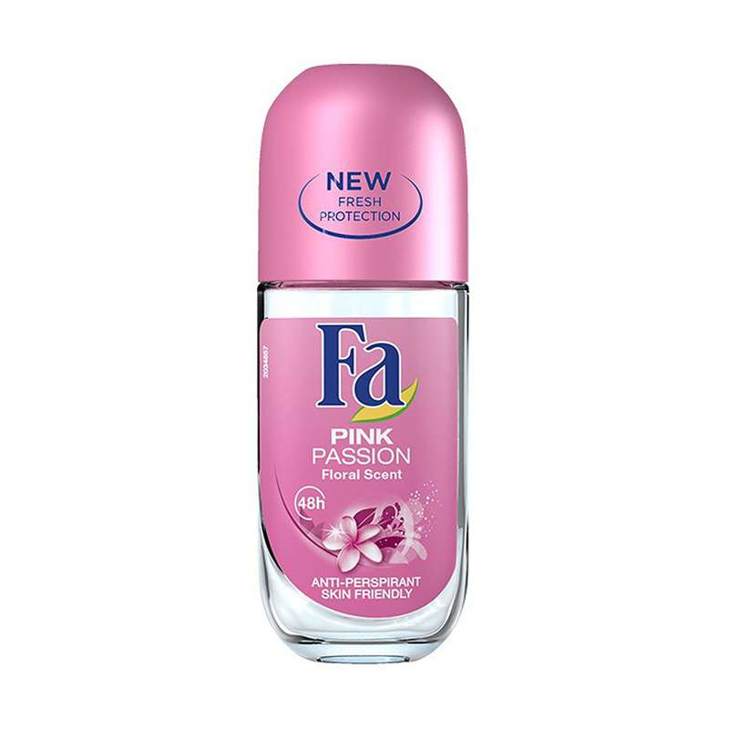 رول ضد تعریق زنانه فا مدل Pink Passion Anti Perspirant حجم 50 میلی لیتر