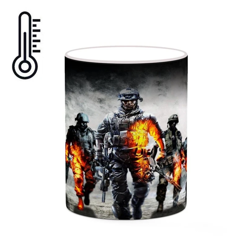 ماگ حرارتی کاکتی مدل بازی بتلفیلد Battlefield کد mgh27632