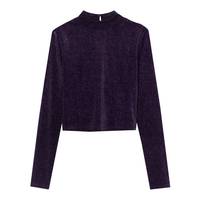 بلوز آستین بلند زنانه مدل 6082