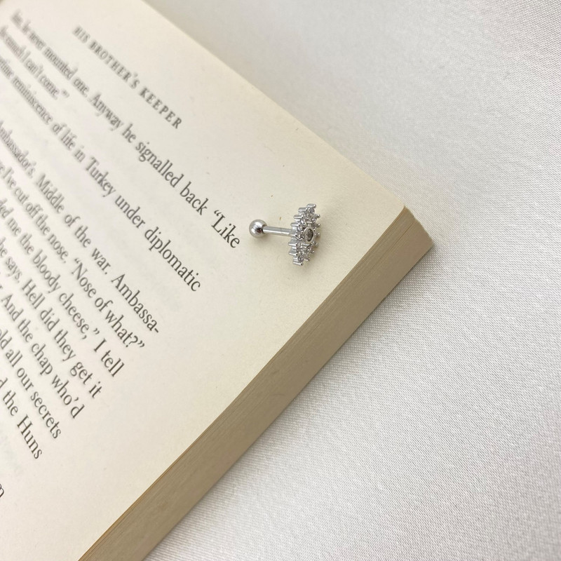 پیرسینگ گوش زنانه مدل چشم کد P4424