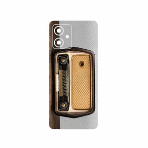 MAHOOT Radio Nostalgia Cover Sticker for Motorola Moto G54