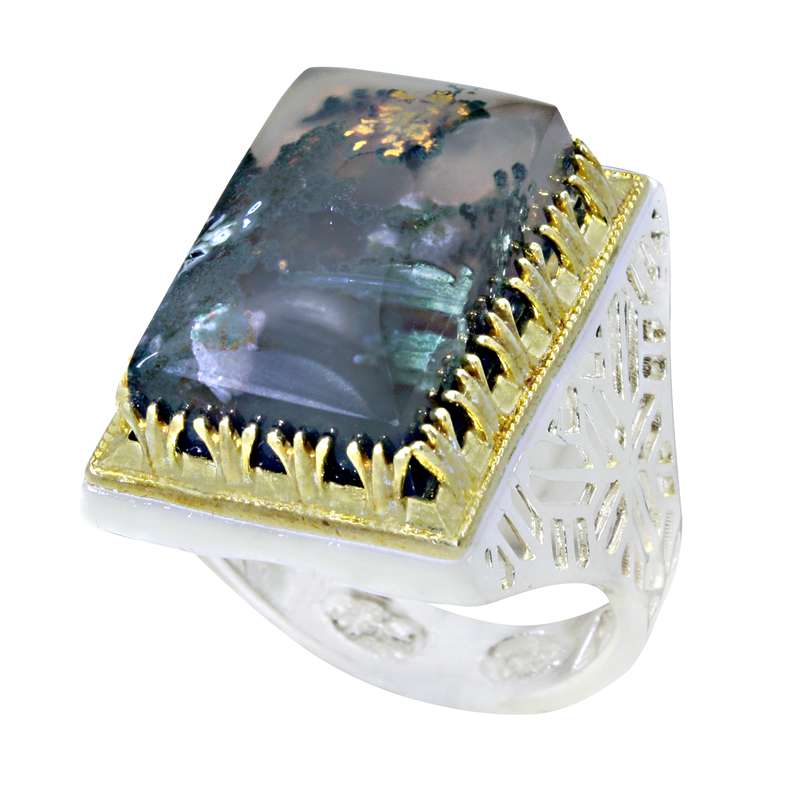 انگشتر نقره مردانه مدل شجر کد sd128