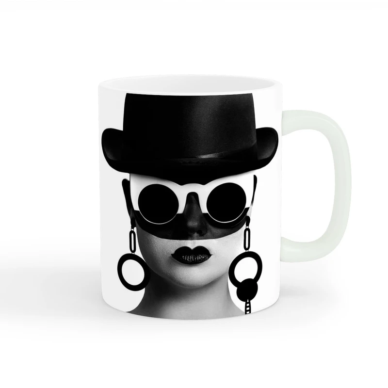 ماگ طرح دخترانه دوست داشتنی کد wall-8521