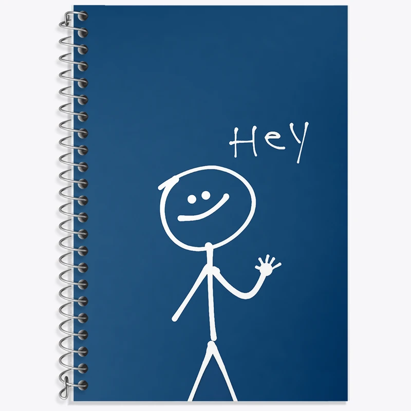 دفتر لغت 50 برگ خندالو طرح آدمک بامزه کد N3740