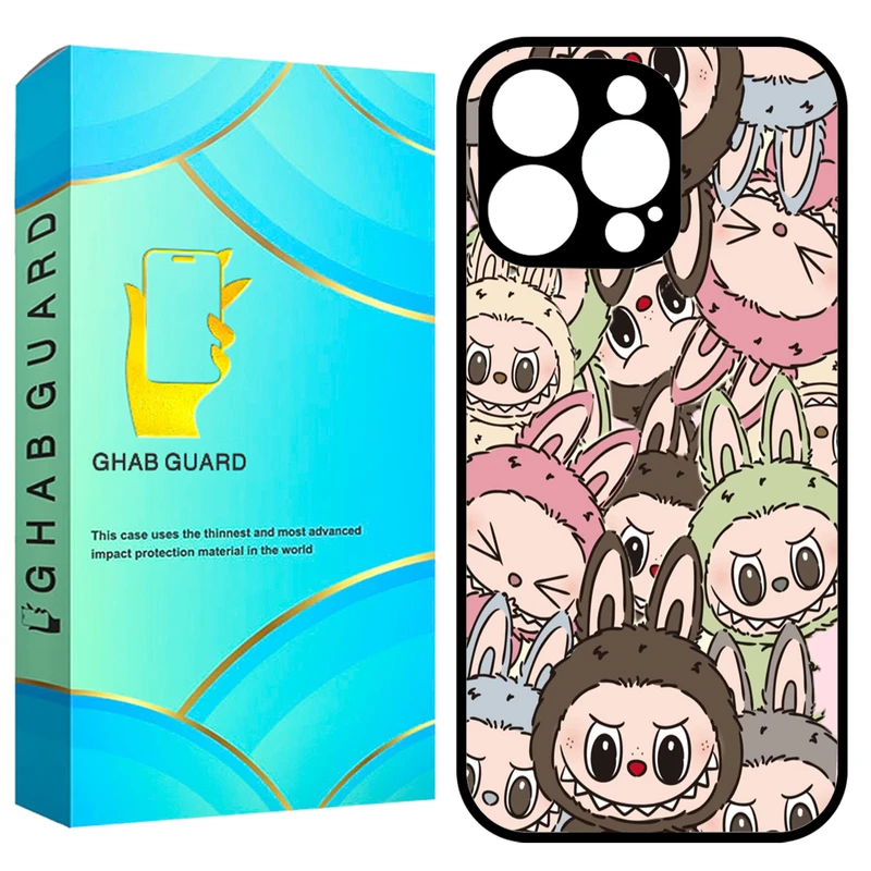 کاور قاب گارد طرح لبوبو مدل GCHP16P مناسب برای گوشی موبایل اپل iPhone 16 Pro