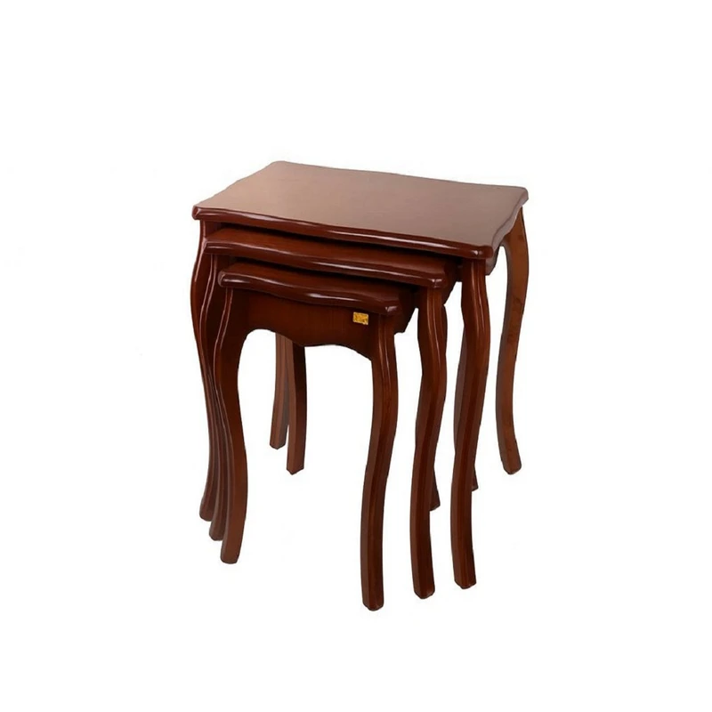 میز پذیرایی مستطیلی مدل 604 مجموعه سه عددی