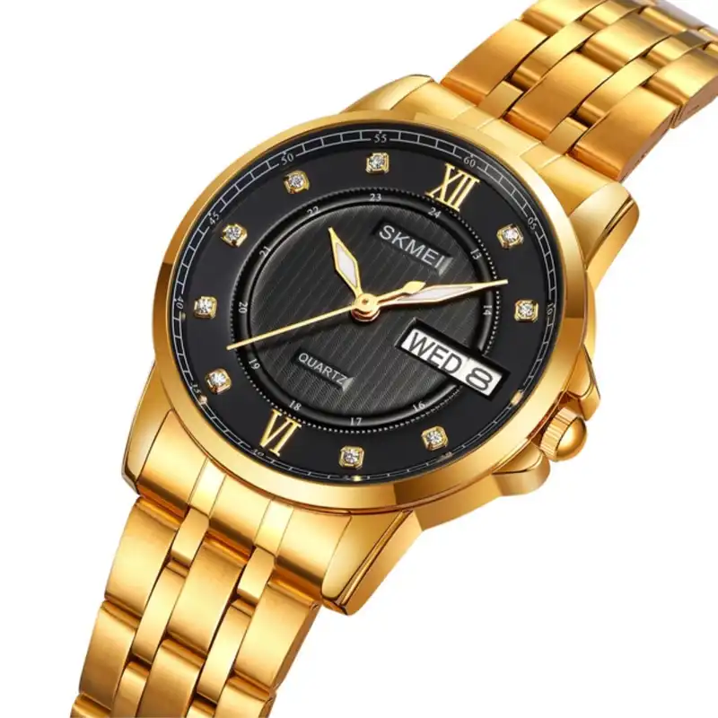 ست ساعت مچی عقربه ای زنانه و مردانه اسکمی مدل 2084-2085