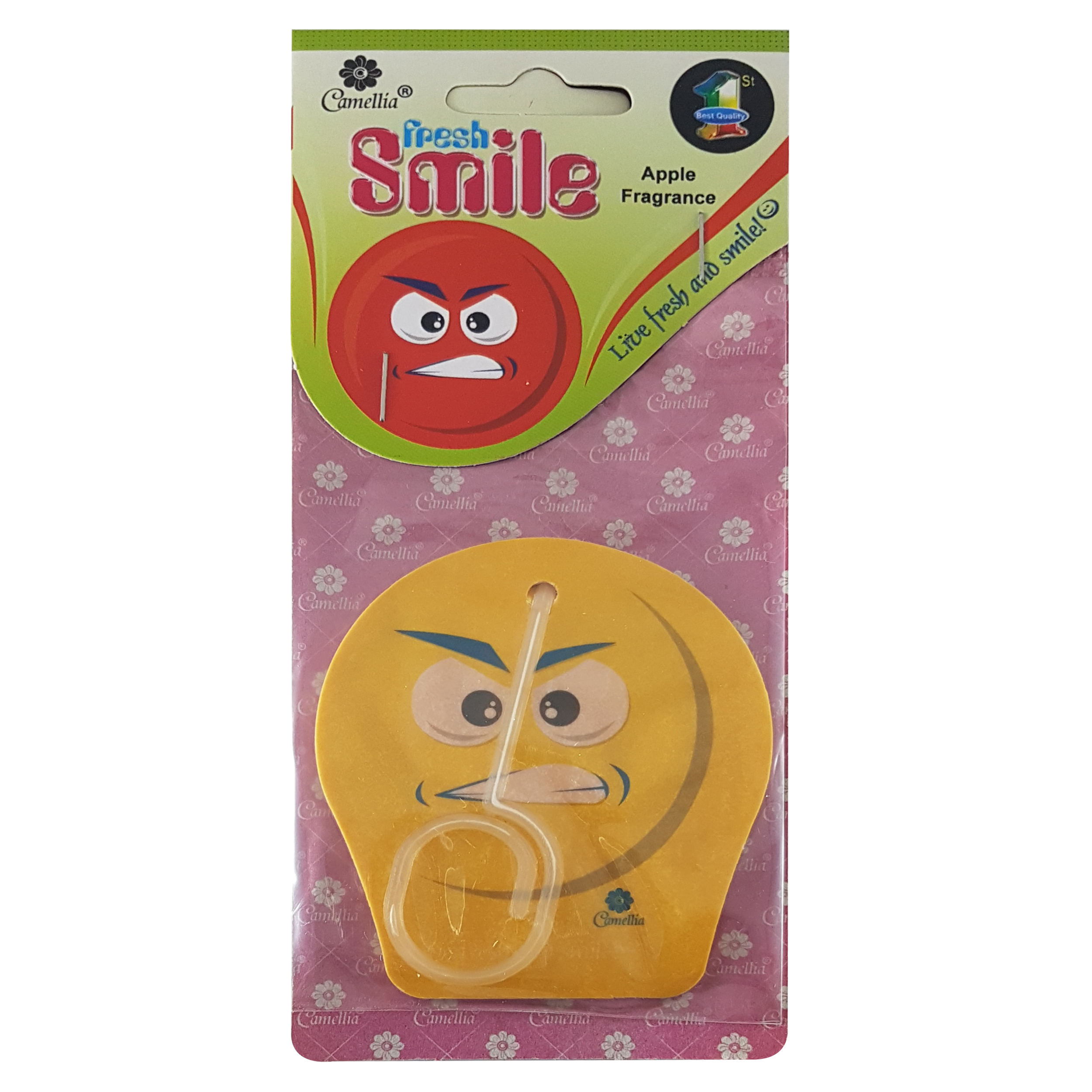 خوشبو کننده خودرو کاملیا مدل Card-Apple