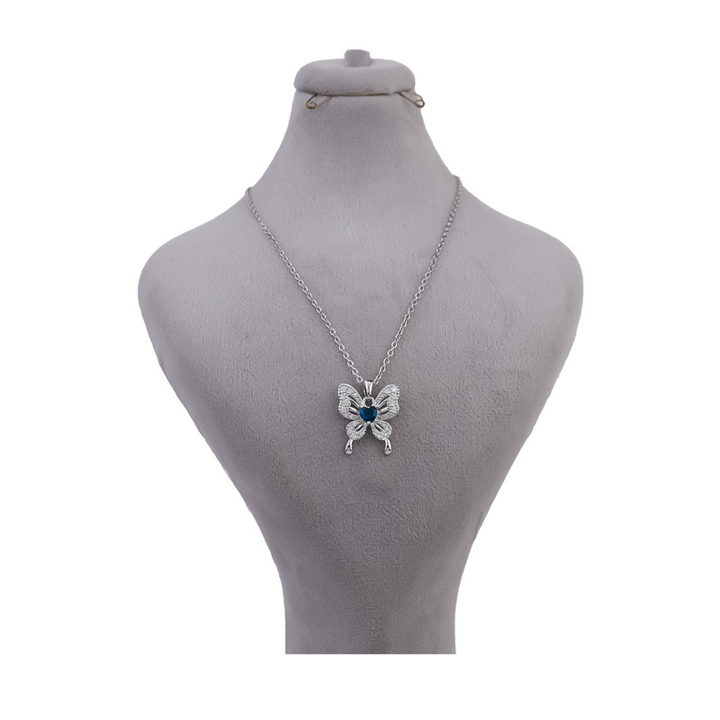 گردنبند زنانه طرح پروانه