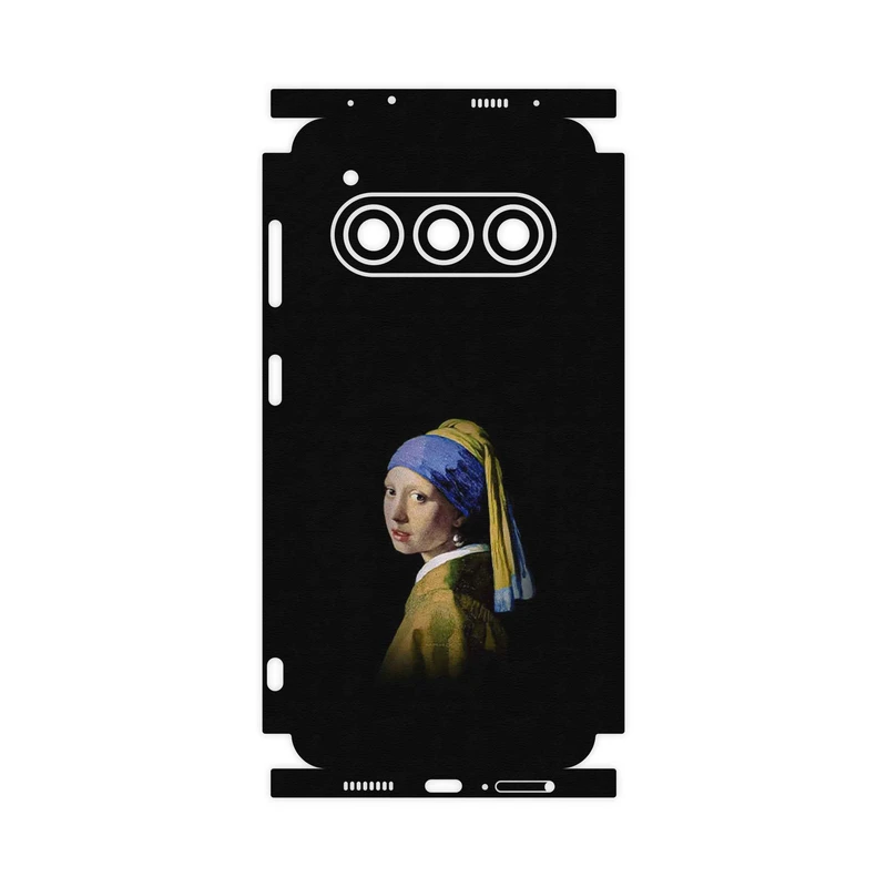 برچسب پوششی ماهوت مدل Girl with a Pearl Earring of Vermeer-FullSkin مناسب برای گوشی موبایل داریا Bond II 5G