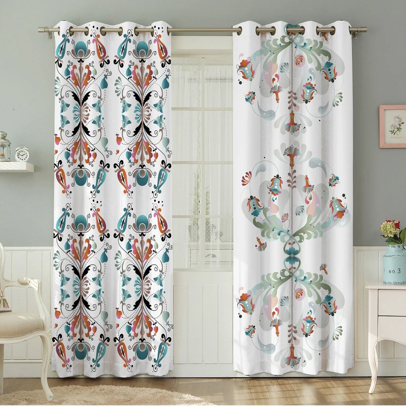 پرده نیروانا طرح مدرن  مدل هازان کد 4233 سایز 140×280 سانتی متر