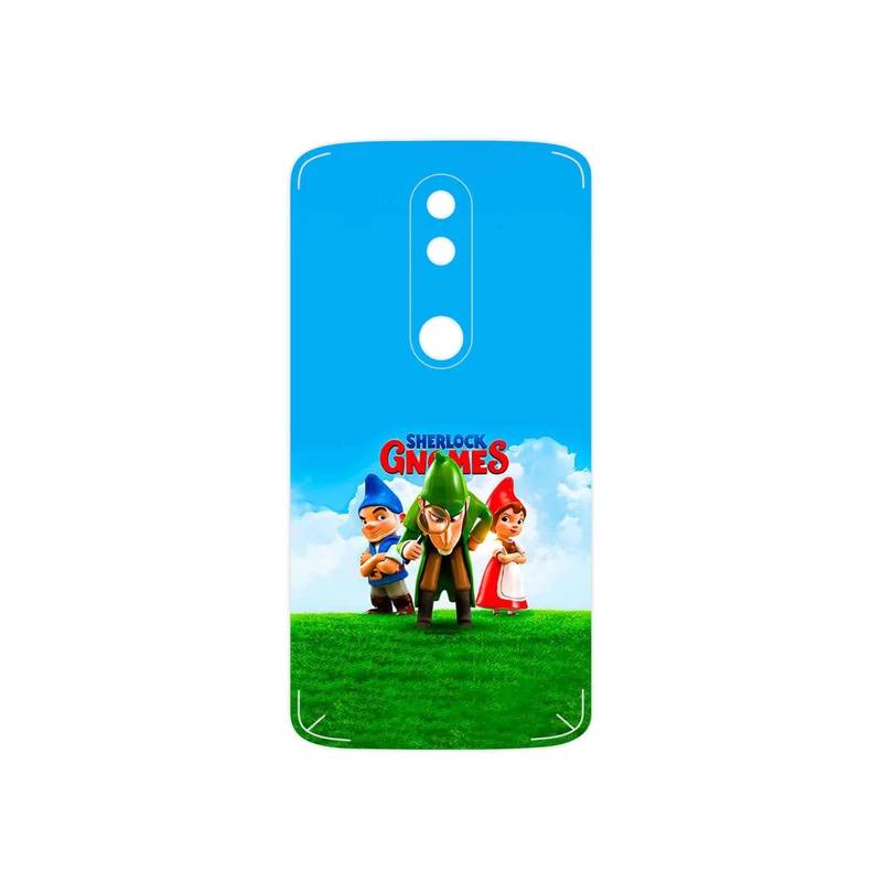 برچسب پوششی ماهوت مدل Sherlock Gnomes مناسب برای گوشی موبایل موتورولا Moto X Force