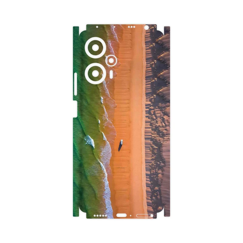 برچسب پوششی ماهوت مدل Beach and Green Sea-FullSkin مناسب برای گوشی موبایل شیائومی Poco F5
