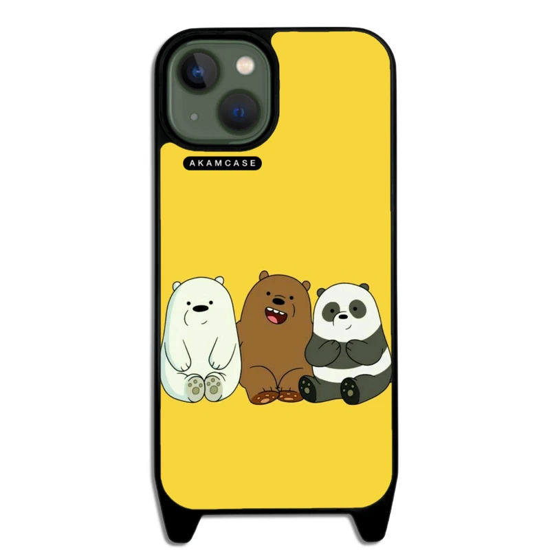 کاور آکام مدل AMCWLA13-BARE BEAR6 مناسب برای گوشی موبایل اپل iPhone 13