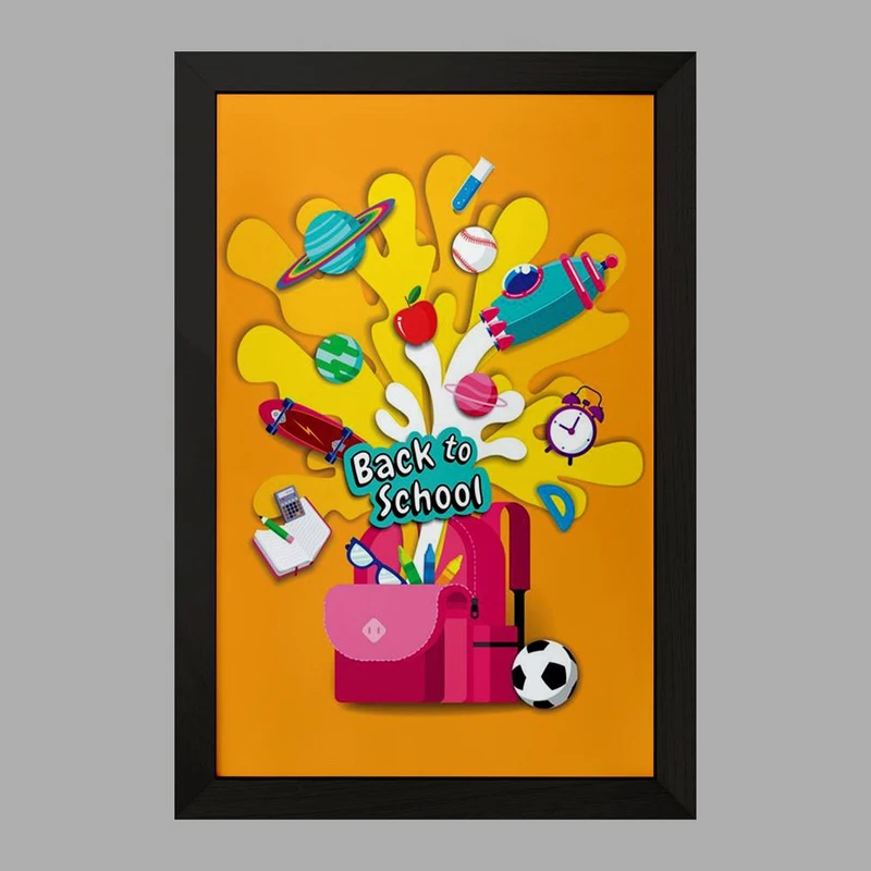 تابلو خندالو مدل بازگشت به مدرسه کد 30055