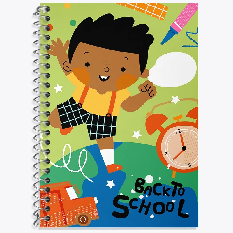 دفتر لغت 50 برگ خندالو طرح Back To School کد N715