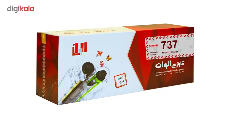 تونر الوان مدل 737