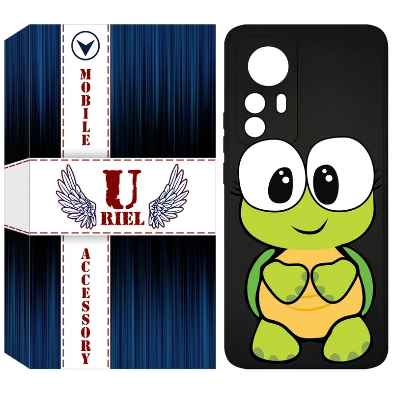 کاور یوریل قاب مدل KSH کد 59 طرح لاکپشت مناسب برای گوشی موبایل شیائومی 12T