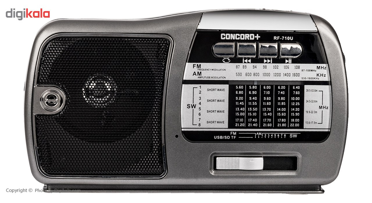 رادیو کنکورد پلاس مدل RF-710U