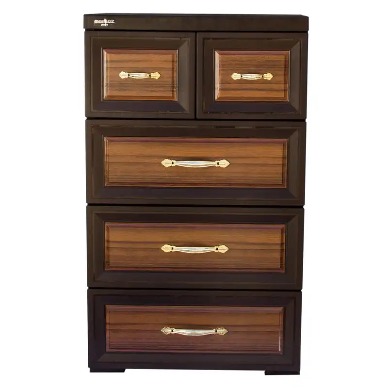 ارگانایزر ممتاز پلاستیک مدل S4 چهار طبقه 5 کشو