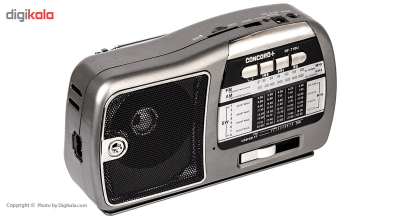 رادیو کنکورد پلاس مدل RF-710U رادیو کنکورد پلاس مدل RF-710U