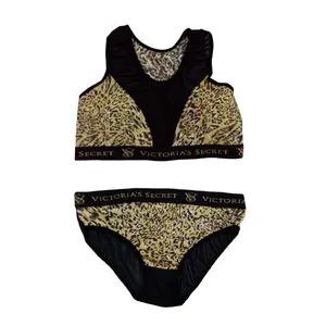 ست شورت و نیم تنه زنانه مدل پلنگی رنگ مشکی