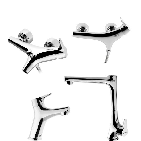 ست شیرآلات درخشان مدل نیچر