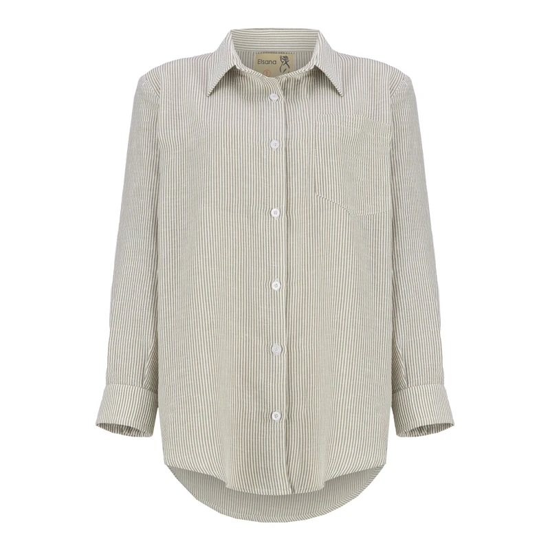 مانتو شومیزی زنانه السانا مدل سولینا کد 220510