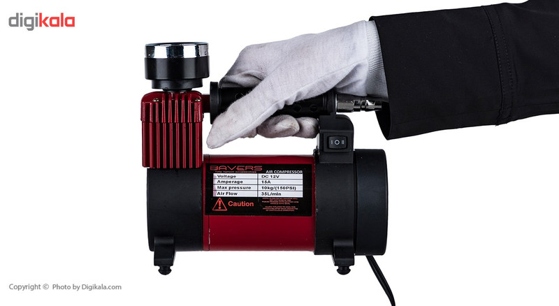 کمپرسورباد و ابزار الکتریکی پنچرگیری باورس مدل BTK 109