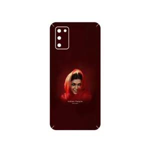 MAHOOT Portrait of an Indian Woman Cover Sticker for Samsung Galaxy A03S