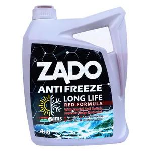 ضد یخ خودرو زادو مدل long life  حجم 4 لیتر