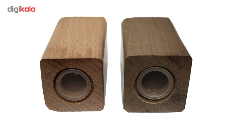 ست نمک و فلفل پاش آرونی مدل LUKA بسته 2 عددی ست نمک و فلفل پاش آرونی مدل LUKA بسته 2 عددی