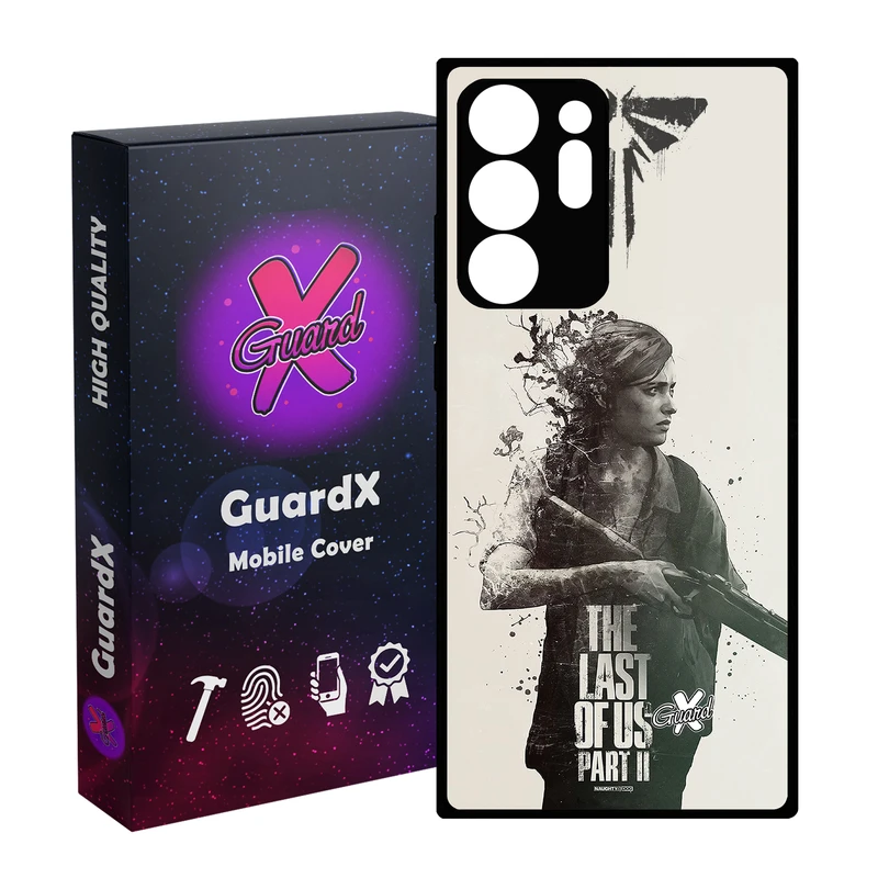 کاور گارد ایکس طرح The Last of Us مدل Glass10199 مناسب برای گوشی موبایل سامسونگ Galaxy Note 20 Ultra