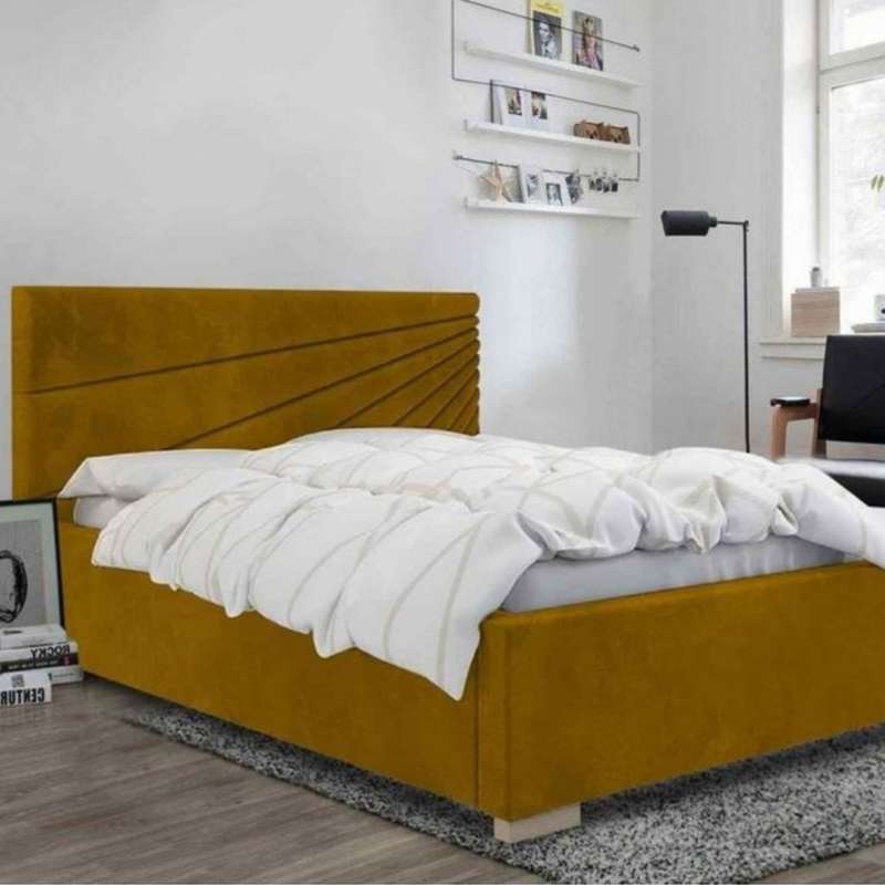 تخت خواب دونفره مدل دلگرم سایز 140×200 سانتی متر